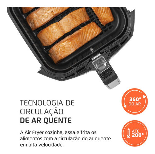 Fritadeira Sem Óleo Air Fryer 4l 1500W AFN-40-BFT