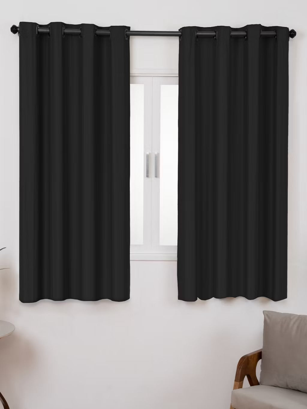 Cortina Blackout 2,20m x 1,30m Quarto Sala Blackout PVC corta 100 % a luz Varias Cores