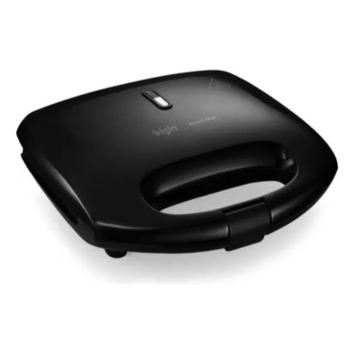 Sanduicheira 2 Em 1 Elgin Brunch Time Antiaderente 800W Preta