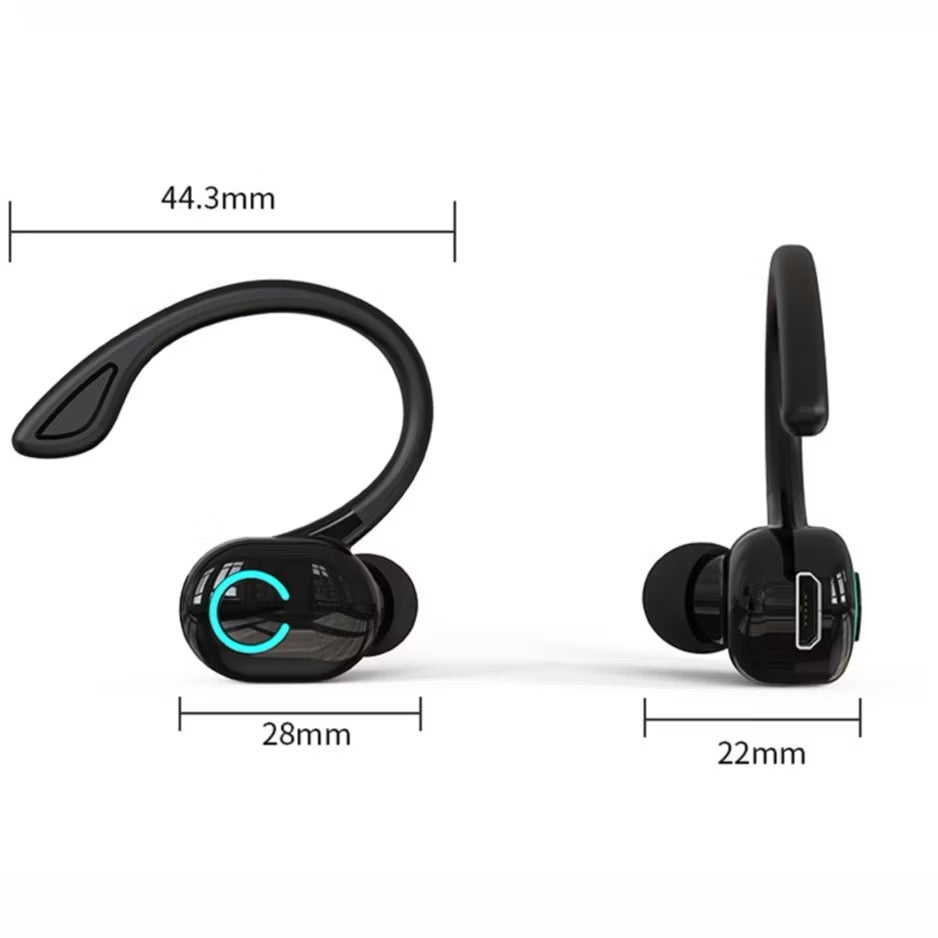 Fone De Ouvido Sem Fio Mini Bluetooth Handsfree Estéreo À Prova D'água Com Microfone