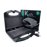 Sanduicheira Gril Preta 750w 110v 220v