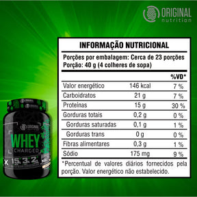 Kit Whey Charged ON + Bcaa + Glutamina + Creatina + Shaker