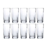 Copo de Vidro 320ml Transparente Texas Agua Suco 10Un