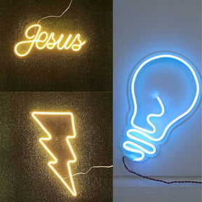Fita De Led Neon Unicolor 12 V 5 Metros Bivolt Sem Cola Super Flexivel Resistente  Com Ou Sem Fonte
