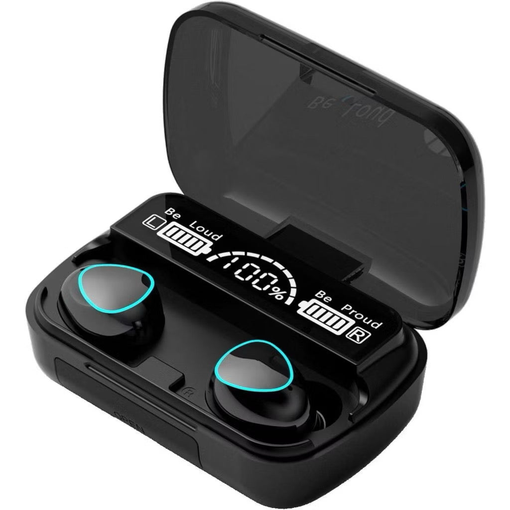 Fone De Ouvido bluetooth 5.1 Sem Fio tws Estéreo Com Pod Carregador Power Bank