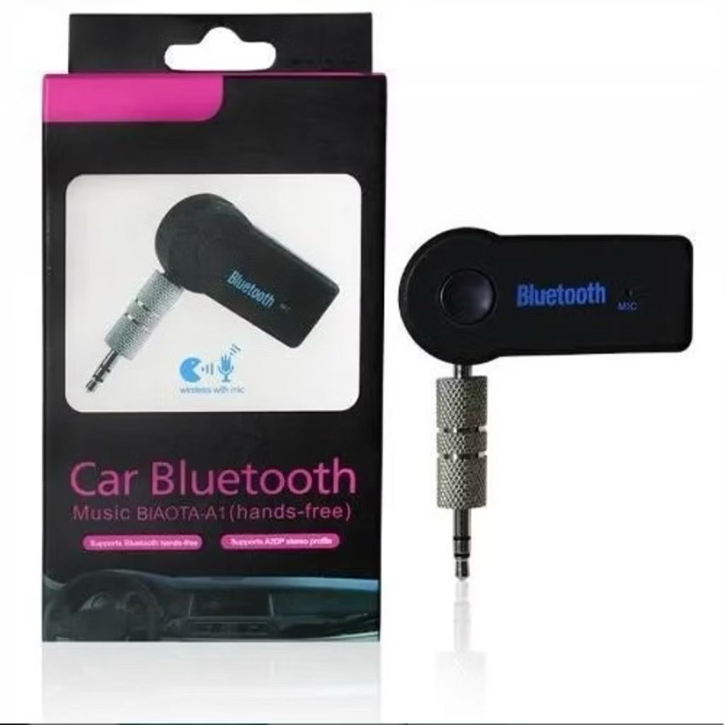 Adaptador Bluetooth P2 Música Chamada Som Carro 3.5mm Sem Fio