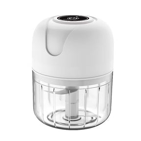 Mini Processador Triturador Sem Fio Elétrico 250ML De Alimentos Para Legumes Alho Gengibre