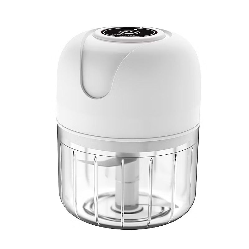 Mini Processador Triturador Sem Fio Elétrico 250ML De Alimentos Para Legumes Alho Gengibre