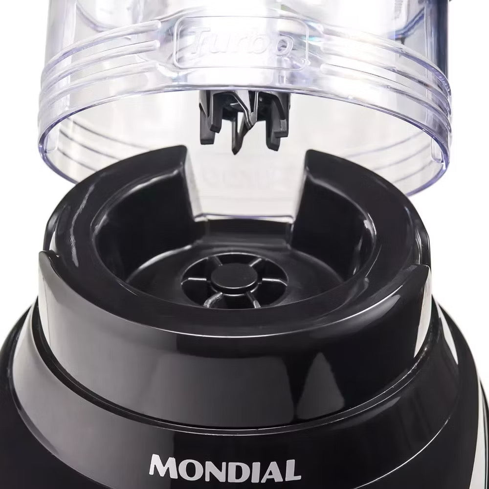 Liquidificador  Turbo 1200w 3L Inox L-1200 Preto