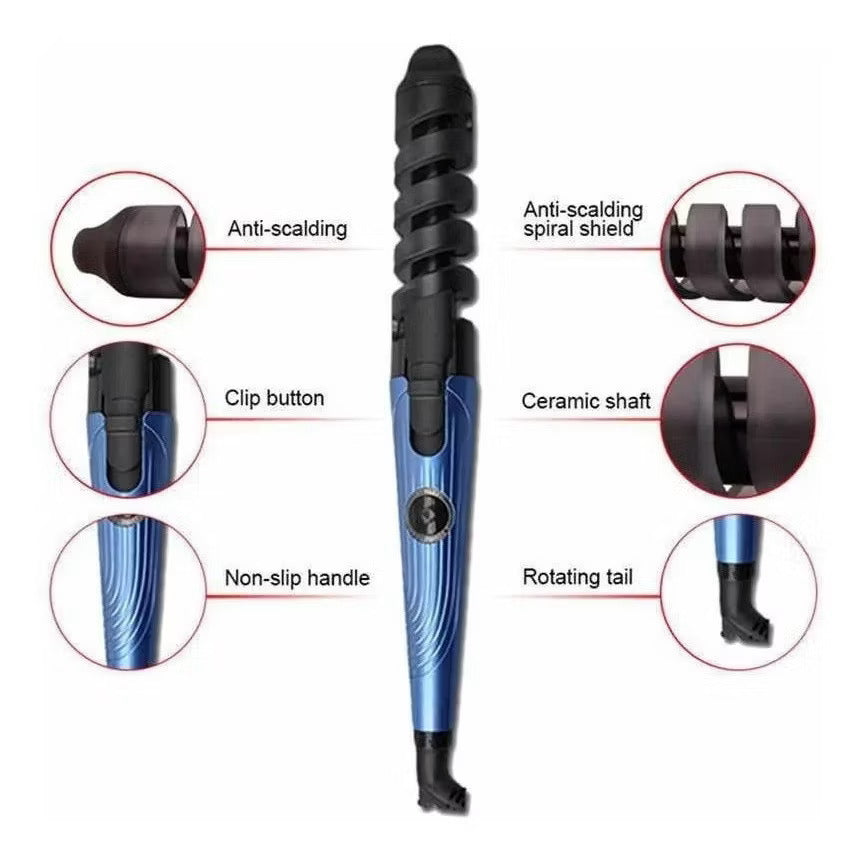 kit Chapinha Profissional Prancha Titânio 110V/220V OFERTA