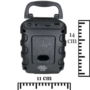 ￼Caixinha De Som Bluetooth Música Potente Bateria De Longa Duração amplificada rádio FM atil USB Mp3 p2