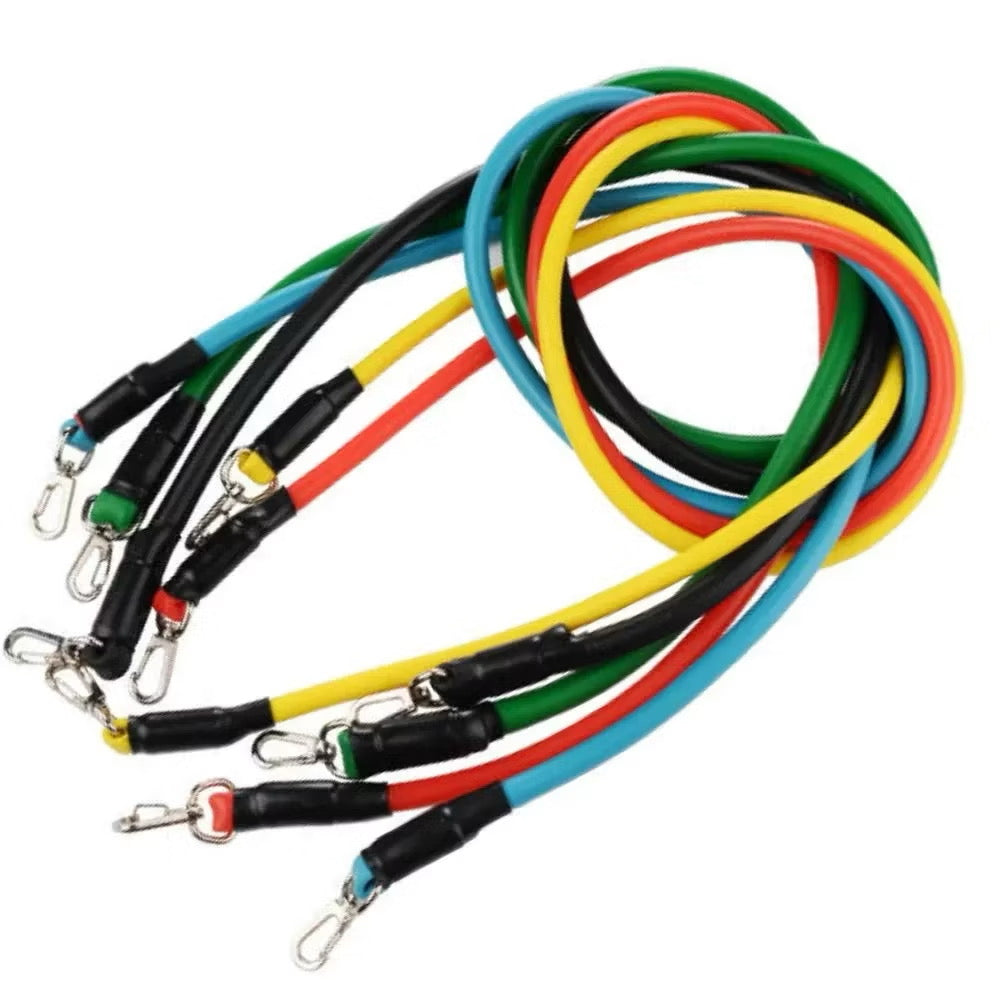 Kit 11 Power Tube Elástico Musculação Crossfit pilates yoga fitness Corda Funcional BEAUTY BEAUTY