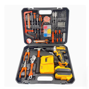 Parafusadeira e Furadeira Recarregável 48V com kit completo e 2 Baterias 1200mAh – Bivolt 110V/220V